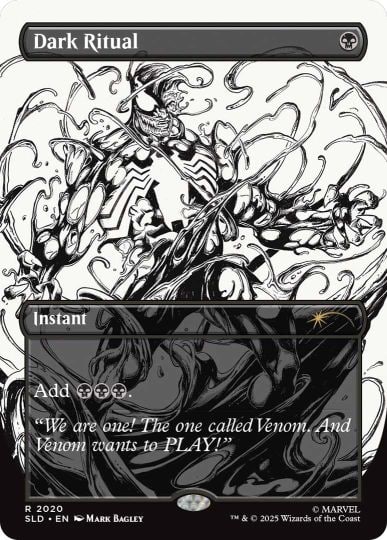 dark ritual inks venom mtg card