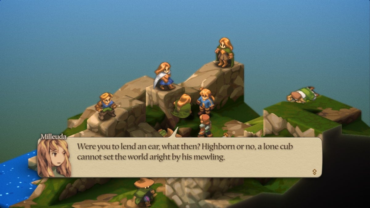 A scene from Final Fantasy Tactics - The Ivalice Chronicles