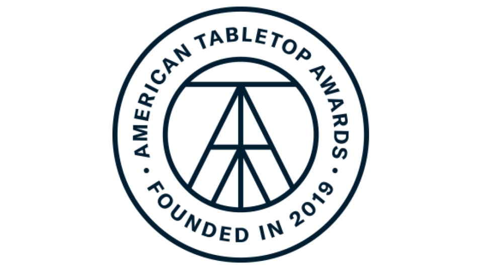 The logo for the American Tabletop Awards on a white background.