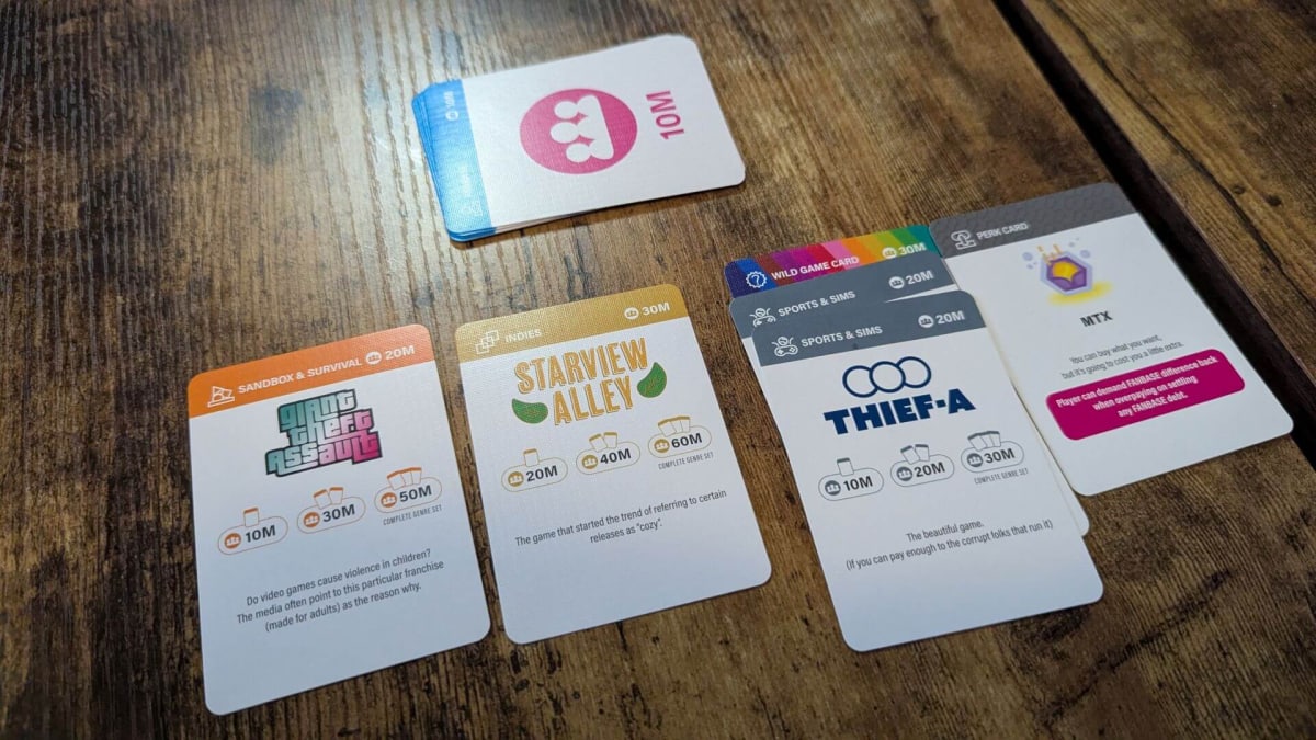 Console Wars Review Deck Setup