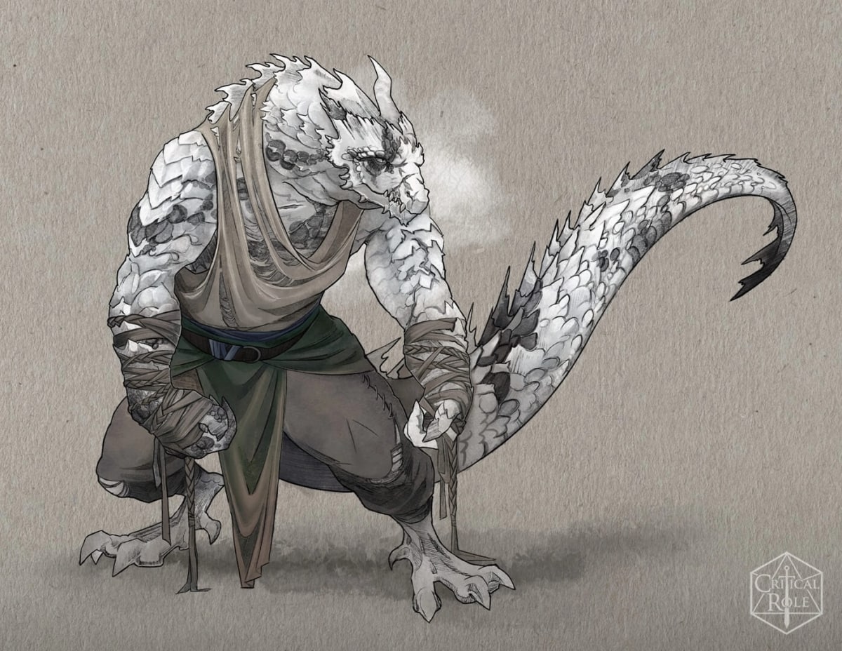 Crokas Critical Role Artwork