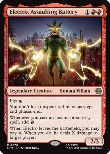 electro mtg card