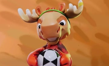 Maple, one of the 2026 World Cup mascots featured in FIFA Heroes