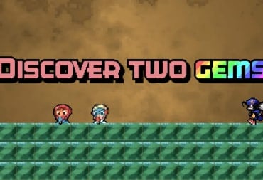 Text reading "Discover Two Gems" and the characters from Mr. Driller 2 and Klonoa: Empire of Dreams, both of which are being added to Nintendo Switch Online