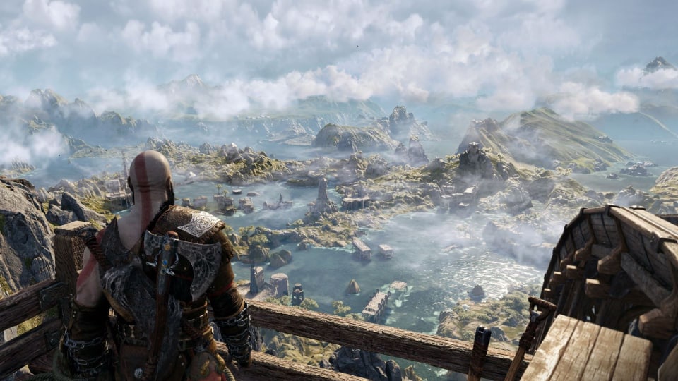 Kratos in God of War Ragnarok