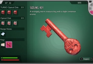 Sizzling Key item description in Grounded 2