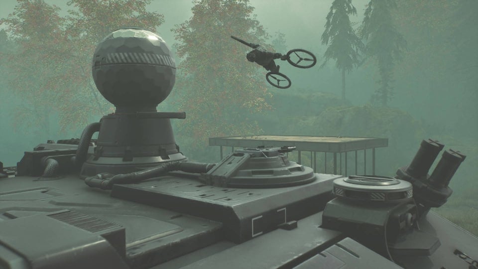 The Drone in Hell is Us Docking with the APC