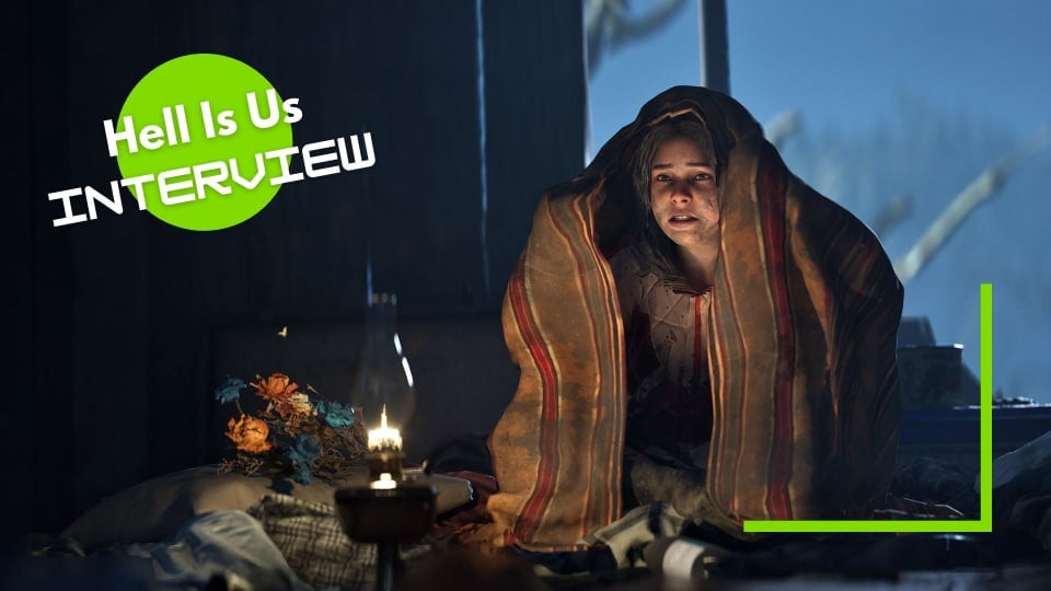 A child hides under a blanket in Hell Is Us