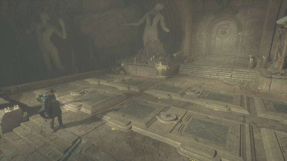 Standing Before the Puzzle Door for the Trial of Lies and Truths in Hell is Us