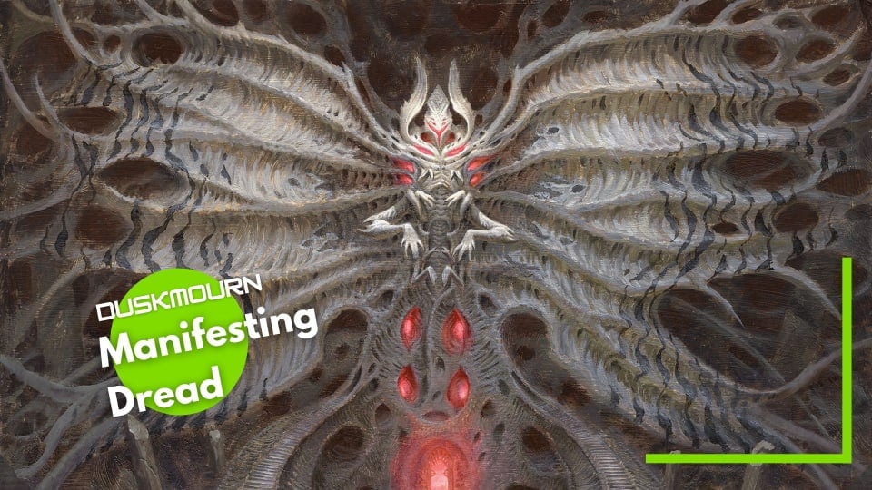 Valgavoth, the main big bad evil guy in Magic: The Gathering Duskmourn