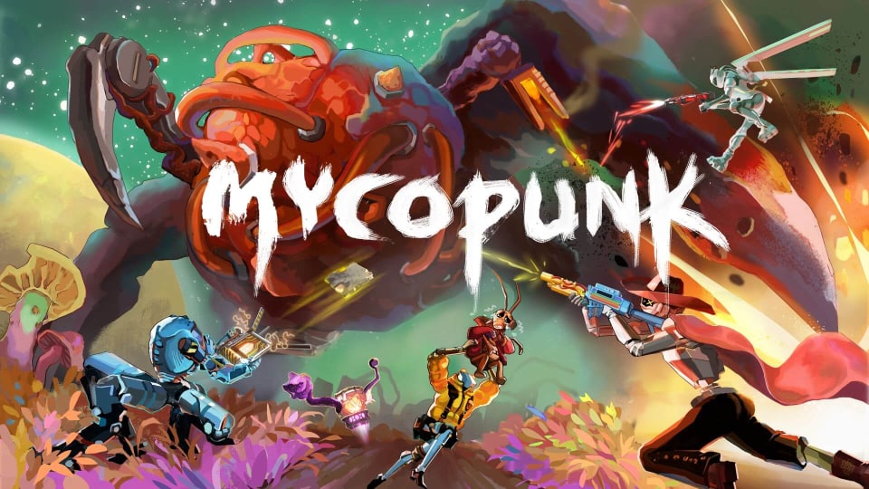 The key art for Mycopunk.