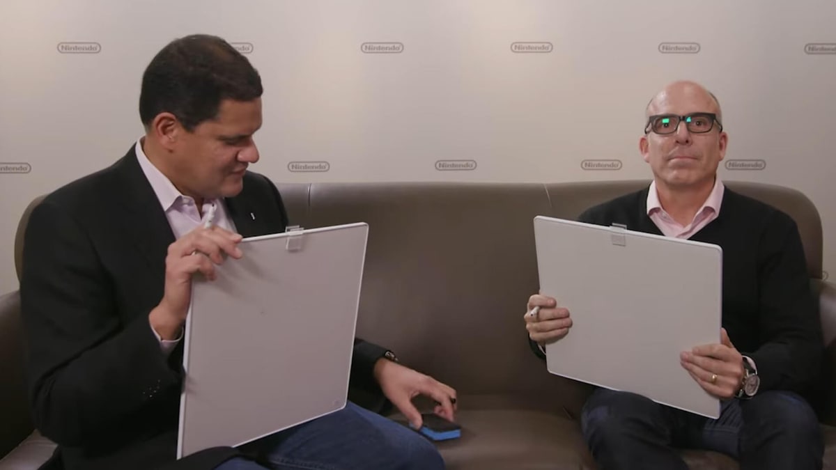 Reggie Fils-Aime and Doug Bowser in a Nintendo video