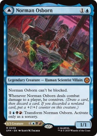norman osborn mtg card
