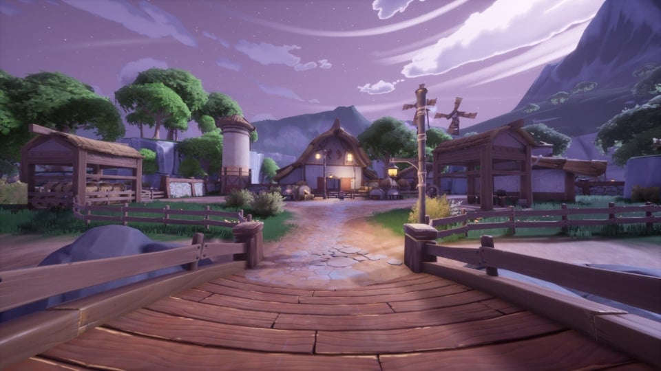 Palia Ranch site when you first arrive during Ranching 101