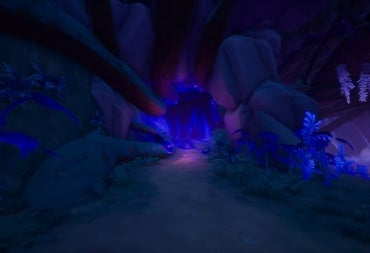 Infected Essence barrier in the Elderwood Central Stables in Palia