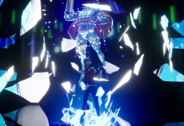 Akihiko summoning his Persona in Persona 3 Reload