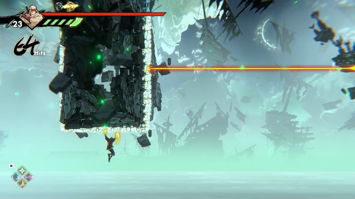 A challenge area in Shinobi Art of Vengeance