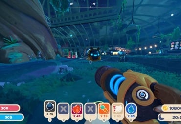 Looking at a drone flying through the Conservatory.