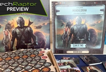 An image from our TechRaptor Preview of the Mandalorian Adventures Clan of Two board game
