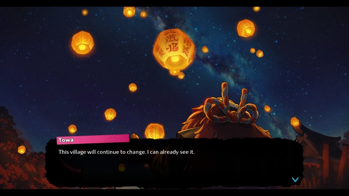 Towa and the Guardians of the Ancient Tree lantern festival