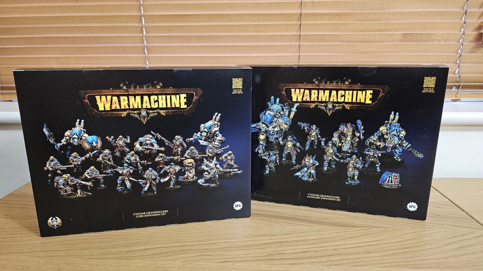 Warmachine Gravediggers Core and Auxiliary Expansion Sets